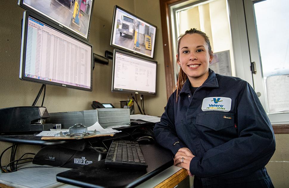 A process operator at Royal Dutch Shell